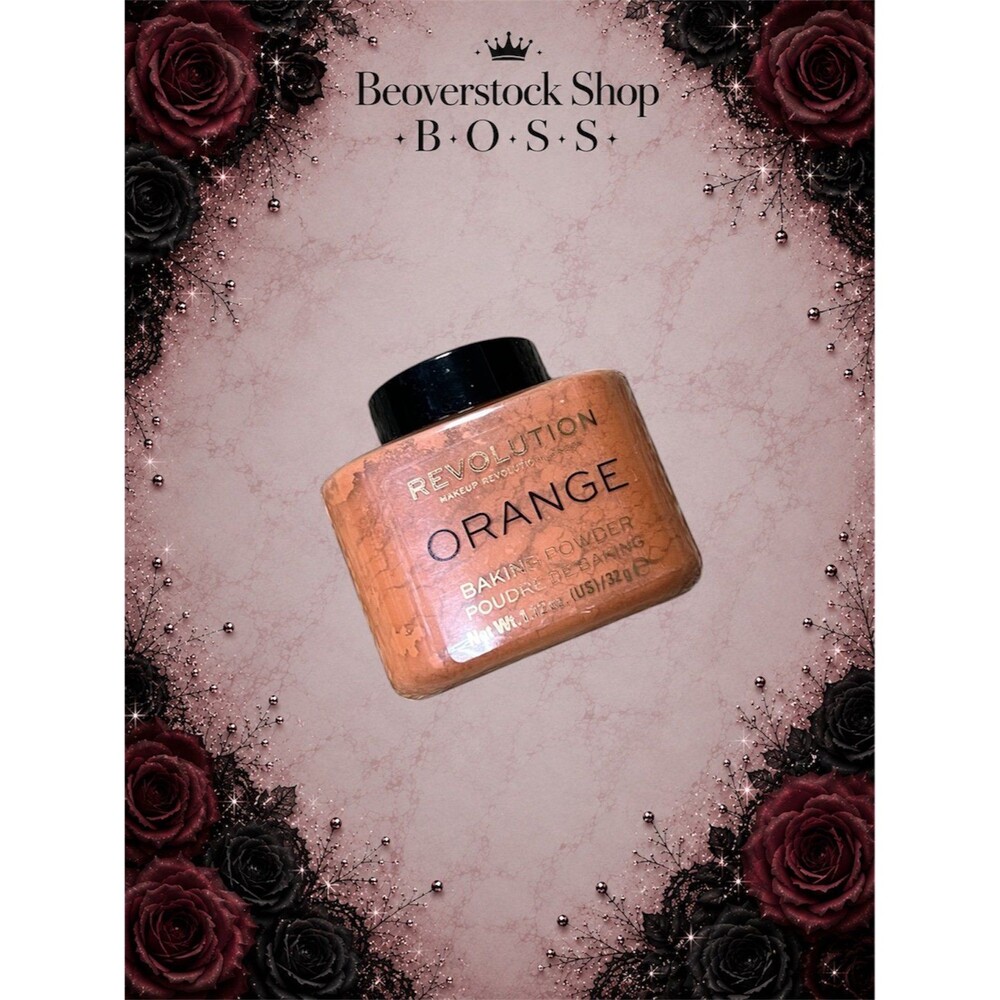 New Makeup Revolution Orange Baking Powder – 1.12 oz
